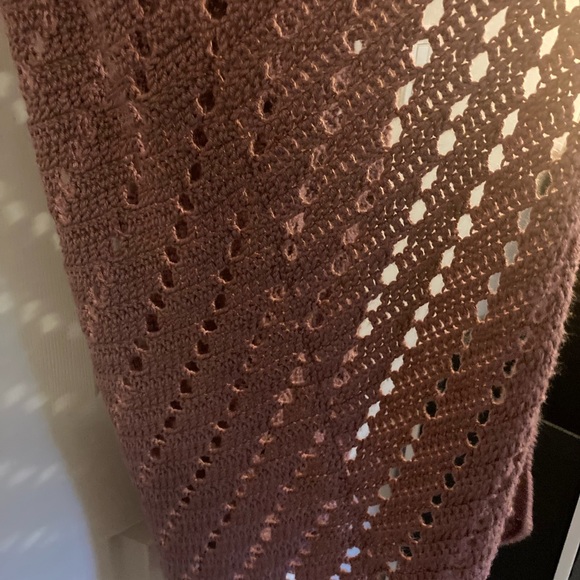 Handmade Crochet Duster Cardigan - Picture 7 of 11